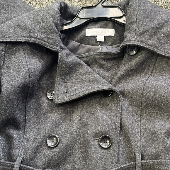 🚨CLEARANCE R0124-89 NEW York & Company Pea coat - Picture 4 of 4
